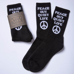 Peace Out Crew Sock