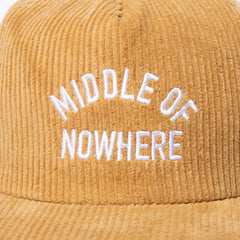 ORIGINAL MIDDLE OF NOWHERE HAT - RUST CORD - 2025