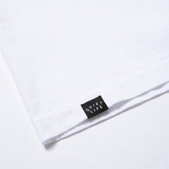 Shhh Embroidered T - White -  Made in USA - SP24