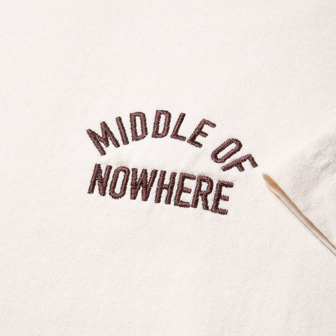 Middle of Nowhere Embroidered T - Made in USA - 2025