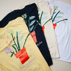 Floral Pigment Dyed T