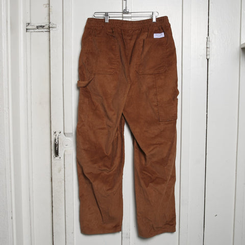 SAMPLE SALE 24 - CHUNKY CORD CARPENTER PANT - MEDIUM - RUST - B8