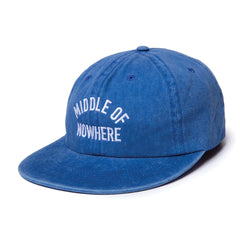 MIDDLE OF NOWHERE 6-PANEL HAT - VINTAGE ROYAL