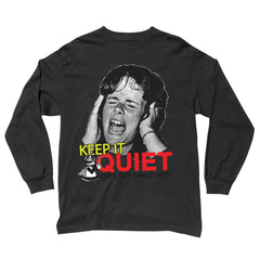 SAMPLE SALE 25 - Keep It Quiet Long Sleeve T - Medium