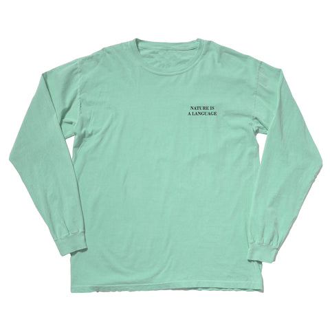 Nature Is A Language Long Sleeve T