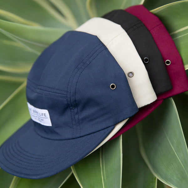Foundation 5 Panel Camper Hat - Made in USA - Navy 2025