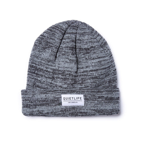 Marled Beanie - Black