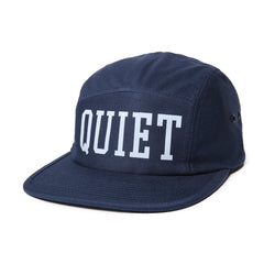 QUIET Big Text 5 Panel Camper Hat