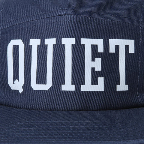 QUIET Big Text 5 Panel Camper Hat