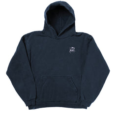 Music Cat Embroidered Hood - Navy - Made in USA