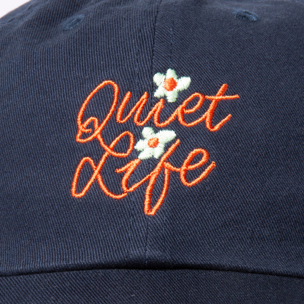 Floral Script Dad Hat
