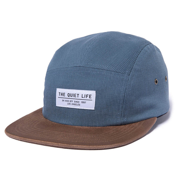 Cord Combo 5 Panel Camper Hat - Made in USA