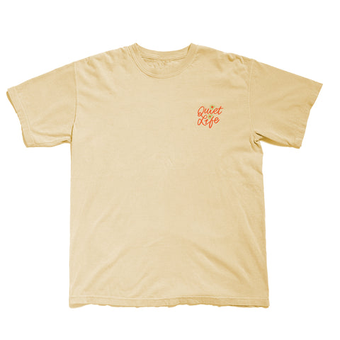 Floral Pigment Dyed T