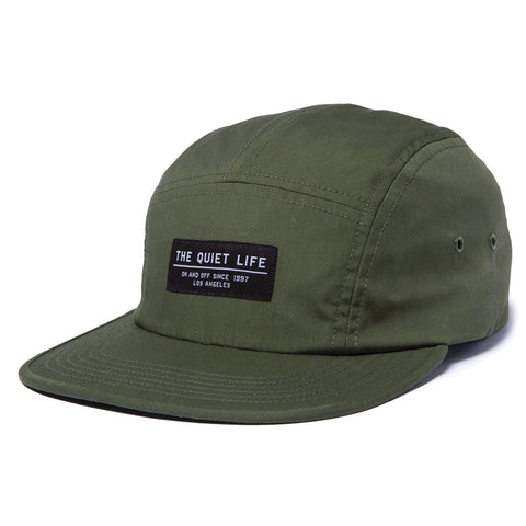 Foundation 5 Panel Camper Hat - Made in USA - Olive 2025