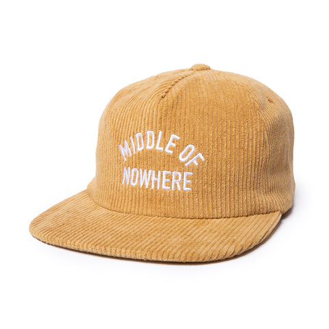 ORIGINAL MIDDLE OF NOWHERE HAT - RUST CORD - 2025