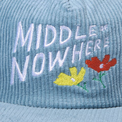 QL x Lonely Palm Middle of Nowhere Hat - LT BLUE CORD