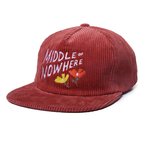 QL x Lonely Palm Middle of Nowhere Hat - RUST CORD