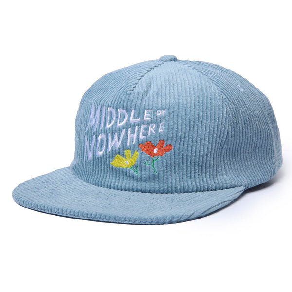 QL x Lonely Palm Middle of Nowhere Hat - LT BLUE CORD