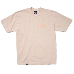 Middle of Nowhere Embroidered T - Beige/Orange - Made in USA