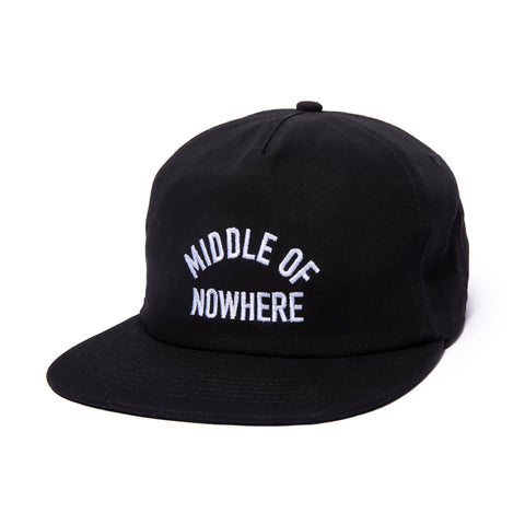 ORIGINAL MIDDLE OF NOWHERE HAT - BLACK - 2024