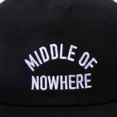 ORIGINAL MIDDLE OF NOWHERE HAT - BLACK - 2024