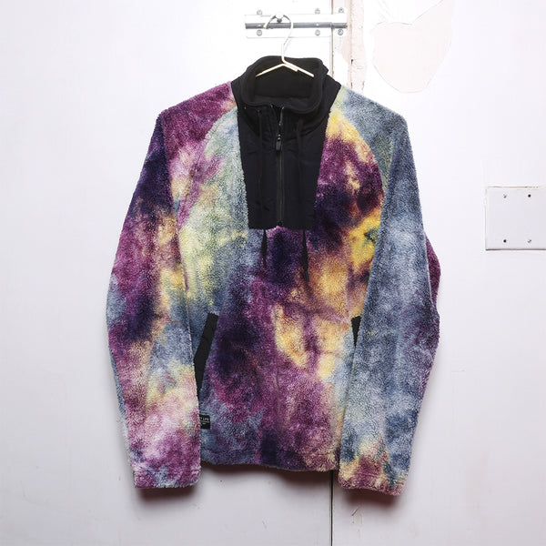 SAMPLE SALE 25 - Tie Dyed Fleece Pullover - Small