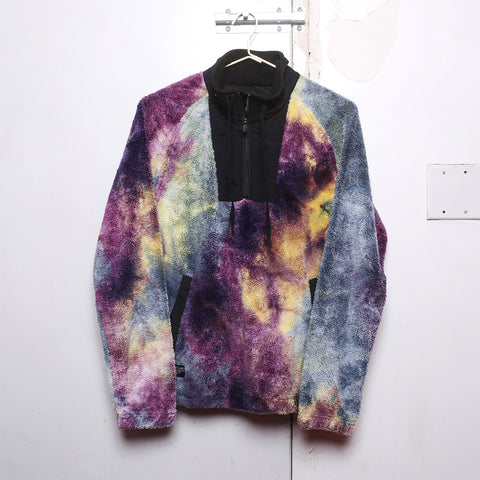 SAMPLE SALE 25 - Tie Dyed Fleece Pullover - Small