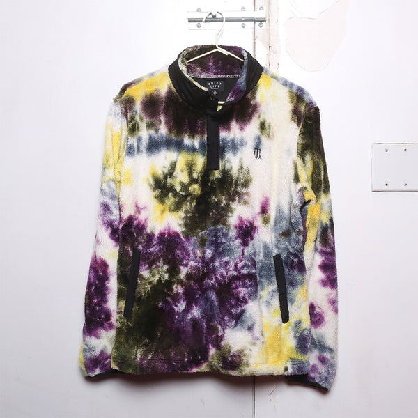 SAMPLE SALE 25 - Tie Dye Fleece Pullover - Medium