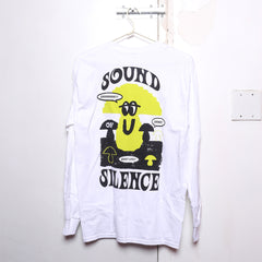 SAMPLE SALE 25 - Sound of Silence Long Sleeve T - Medium