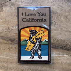 SF Mercantile - CA Bear Hug patch